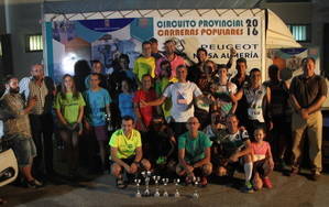 El Circuito Provincial de Carreras Populares recorre la Tíjola nocturna