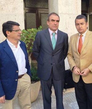 Matarí: “La visita de Manuel Niño revela el compromiso del Partido Popular para atender las demandas de la Mesa del Tren y de los afectados por las expropiaciones”