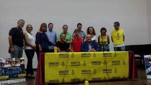 Esteban Beltrán, director de Amnistía España, inauguró el VIII Ciclo de Cine y DDHH