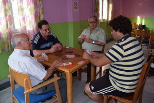 Buen ambiente en el entretenido Concurso de Juegos de Mesa de la Feria de Gádor