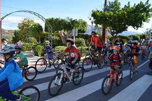Más de centenar de participantes en el popular “recorrido en bici” por el municipio de Gádor