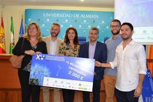 Neurobia Research y Twenix ganan el primer Premio a Iniciativa Emprendedora del Consejo Social de la UAL