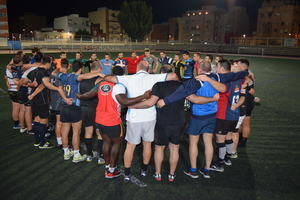 Meditación, reagrupamiento y organización en Unión Rugby Almería para sorprender a Sanitas Alcobendas