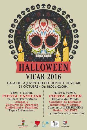 Vícar se prepara para su Noche de Halloween