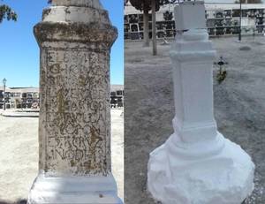 El Ayuntamiento de Serón tapa con cal más de 350 años de historia