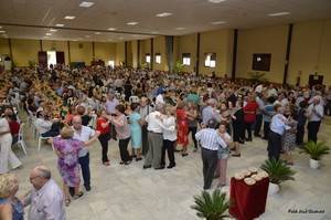 Más de 800 mayores en la Comida homenaje que abre las Fiestas de San Diego