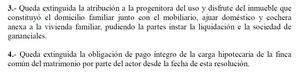 La Audiencia de Almería libera a un padre divorciado del pago de hipoteca y pensión a su ex mujer casada en segundas nupcias
