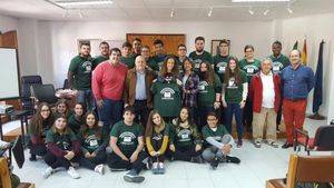 Siete corresponsales juveniles de Vícar participan en el encuentro provincial celebrado en Padules