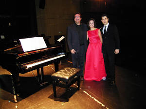 La Semana de la Música de Roquetas concluye con un recital lirico de María Jesús García, Alejandro Torrente y Pablo Mazuecos