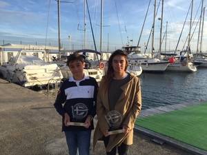 Los hermanos Fernández Maldonado del CMA, dominan en la clase Optimist