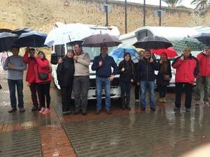 Miembros de la Asociación Española de Autocaravanas visitan el Patrimonio Cultural y Turístico de Cuevas del Almanzora