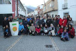 55 voluntarios medioambientales de la UAL participan en un proyecto de mantenimiento del sendero micológico Serbal-Fuente de Paredes