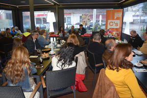 Ciudadanos inicia en Almería una campaña solidaria con Cáritas recogiendo artículos de higiene infantil y juguetes