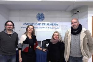 Estudiantes de Trabajo Social participan en un estudio de personas sin hogar en Almería