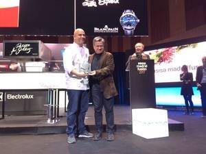 Silestone entrega el premio Cocinero del Año en Europa a Ángel León en Madrid Fusión 2017