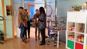 Marta Bosquet visita el CAIT de Roquetas para conocer el impacto de la medida eeconómica que negociaron en los presupuestos