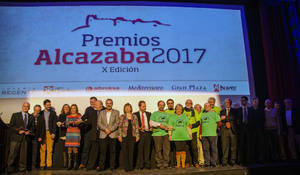 Asociación Amigos de la Alcazaba llena el Teatro Cervantes de amor al patrimonio en el décimo aniversario de sus Premios