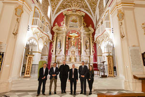 La Iglesia de la Santa Cruz se beneficia de los 300.000 euros del convenio Diputación-Obispado
