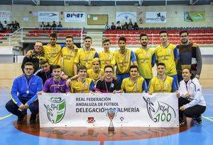 El CD Desierto de Tabernas, Campeón de la Liga Juvenil de Fútbol Sala de Almería