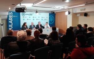 El secretario de Estado de Hacienda felicita a los alcaldes del Partido Popular en la provincia por la “buena gestión” realizada en momentos de crisis