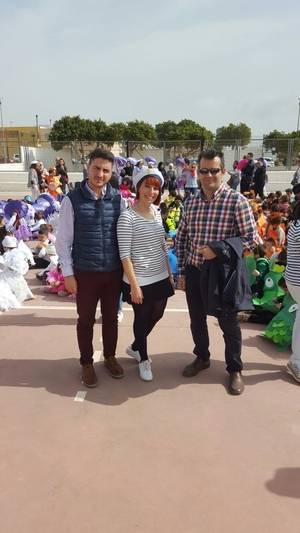 El mar se convierte en protagonista en la Fiesta de Carnaval del CP Concordia de Campohermoso