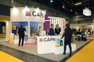 Cementos CAPA destaca con su novedosa línea CAPAGEL en CEVISAMA