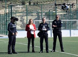 Ni&#769;jar presenta el nuevo servicio de vigilancia policial equipado con drones