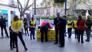 Velas por Siria en Almería