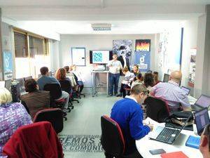 Desempleados del Bajo Andarax aprenden sobre marketing digital
