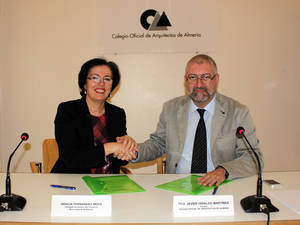 El PITA y el Colegio de Arquitectos firman un convenio para promover la construcción sostenible