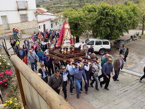 Benizalón devociona a la Virgen de la Cabeza en su romería al municipio