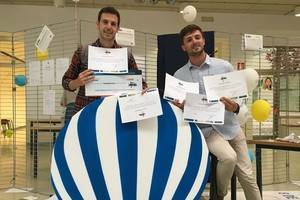 Dos alumnos de la UAL, en la final de un concurso europeo con su proyecto Travelmeeting
