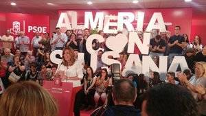 Susana Díaz abre en Níjar el postdebate