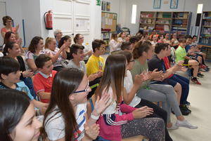 La actividad de “Cuentacuentos” fomenta la lectura entre los alumnos del IES Gádor