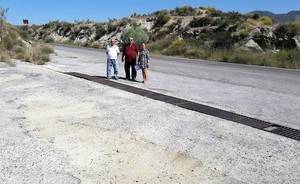 El PP de Purchena pide al Ayuntamiento un Plan urgente de actuación en la carretera de Cuesta Blanca