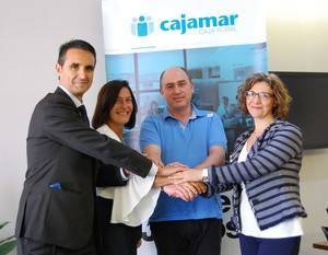 Cajamar y Almería Centro se comprometen a impulsar la actividad comercial en el centro de la ciudad
