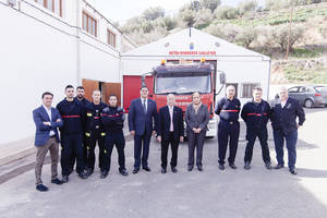 Diputación da el último paso para el inicio de las obras del retén de Bomberos de Gérgal