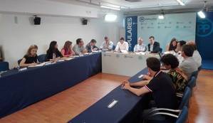 El Comité de Dirección del PP elabora un Plan de Trabajo en los 103 municipios