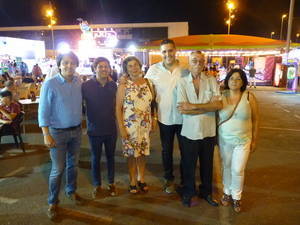 Rafaela Abad pregona las fiestas de San Luis, “un barrio que ha ido formándose a sí mismo”