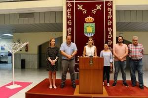Velas encendidas en El Ejido contra la violencia machista