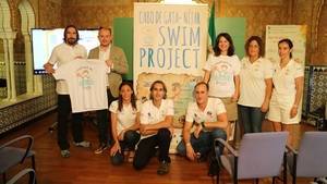 Reto deportivo solidario ‘Mójate por la vida’ en aguas del Parque Cabo de Gata-Nijar