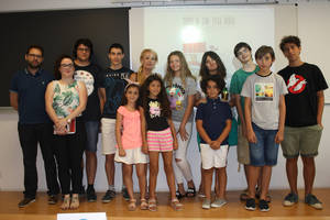 Niños y niñas de 7 a 16 años aprenden en la UAL el oficio cinematográfico