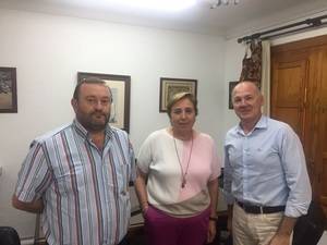 Junta y Ayuntamiento de Antas analizan la cesión de más de un kilómetro de travesía de la A-1202