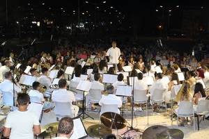 Éxito del Encuentro de Bandas de Música de Pulpí y Roquetas de Mar en San Juan de los Terreros