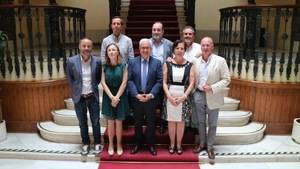Reunión del vicepresidente de la Junta con los delegados en Almería