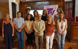Vera acoge la presentación de una campaña del lobby europeo contra la violencia hacia la mujer