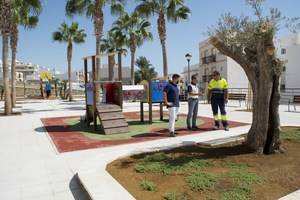 Nueva imagen de la Plaza de Alborán de Carboneras