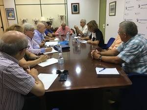Primera toma de contacto entre la presidenta de la APA y la Agrupación de Asociaciones de Almería