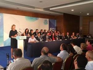 Cospedal en la Junta Directiva del PP de Almería