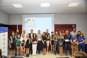 Diputación acoge la I Entrega de Trofeos del Circuito de Rugby Playa